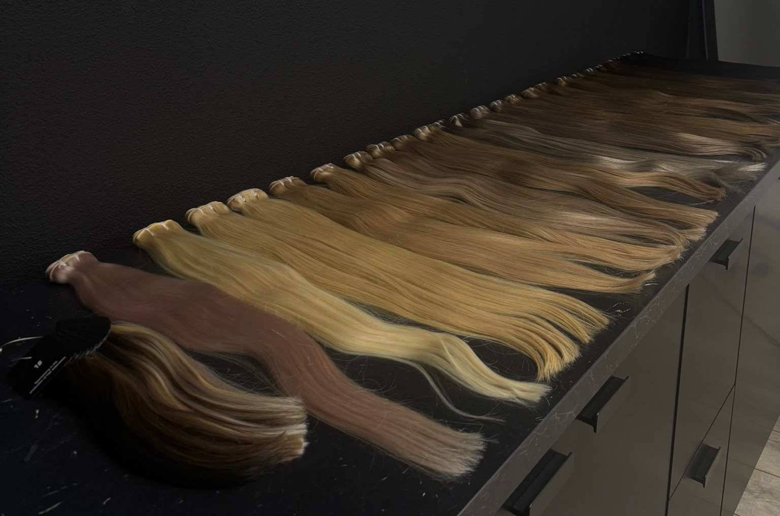 Illustratie hairextensions